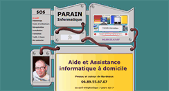 Desktop Screenshot of informatique-pessac.com