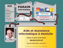 Tablet Screenshot of informatique-pessac.com